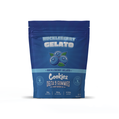 Gummies COOKIES Huckleberry Gelato (Box of 10 units)
