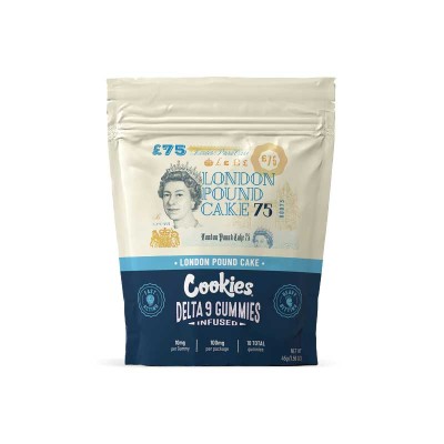 Gummies COOKIES London Pound Cake 75 (Box of 10 units)