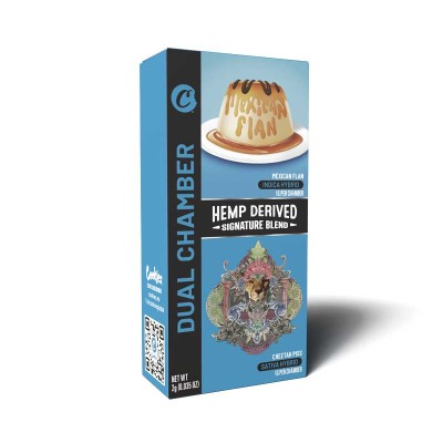 Dual Chamber Vape 99% Signature Blend - Mexican Flan & Cheetah Piss COOKIES (Box of 10 units)