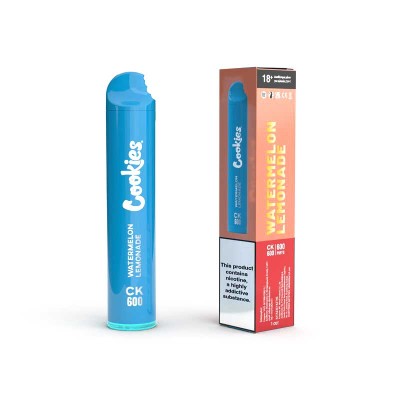 Nicotine Puff 600 Watermelon Lemonade COOKIES (1 Box of 10 units)
