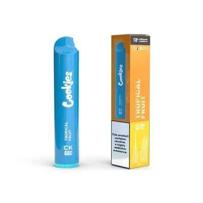 Nicotine Puff 600 Tropical Fruit COOKIES (1 Box of 10 units)