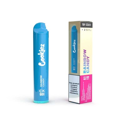 Nicotine Puff 600 Rainbow Candy COOKIES (1 Box of 10 units)