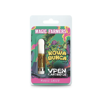 CARTRIDGE 1ML 99% MAGIC SAUCE - KOWABUNGA (x25)