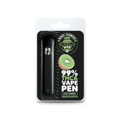 VAPE PEN 2ML 99% THCA - KIWI SORBET (x25)