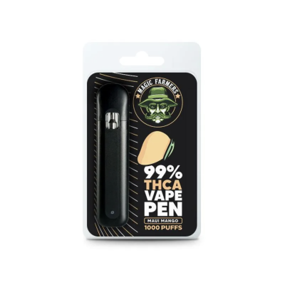 VAPE PEN 2ML 99% THCA - MAUI MANGO (x25)