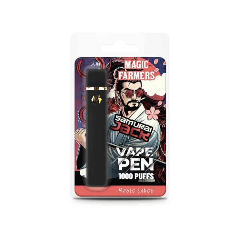 VAPE PEN 2ML 99% MAGIC SAUCE - SAMOURAI JACK (x25)