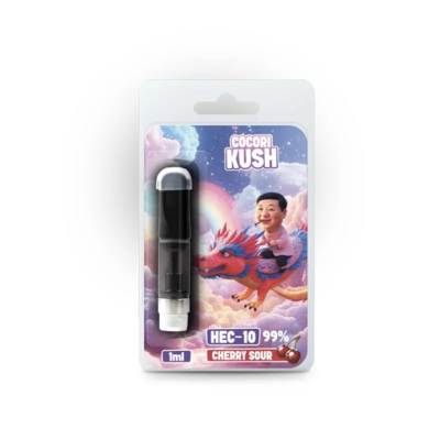 CARTRIDGE 1ML 99% HEC-10 - CHERRY SOUR (x25)