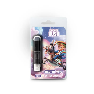 CARTRIDGE 1ML 99% HEC-10 - COTTON CANDY (x25)