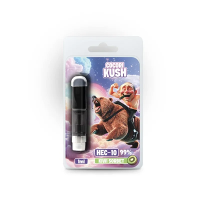 CARTRIDGE 1ML 99% HEC-10 - KIWI SORBET (x25)
