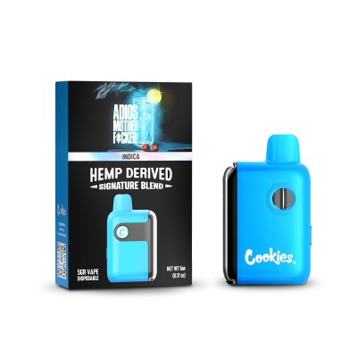 ADIOS MOTHER F*CKER! - VAPES 5G INFUSED - COOKIES® - (BOX OF 5 UNITS)