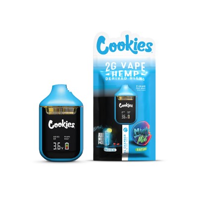 ADIOS MOTHER F*CKER! & MIAMI MINT - DUAL CHAMBER VAPE 2G INFUSED - COOKIES® - (BOX OF 5 UNITS)