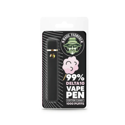 VAPE PEN 2ML 99% DELTA-10 - COTTON CANDY (x25)