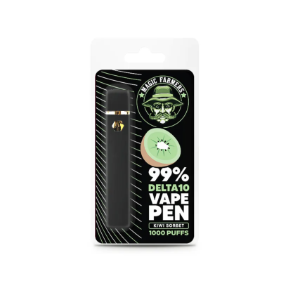 VAPE PEN 2ML 99% DELTA-10 - KIWI SORBET (x25)