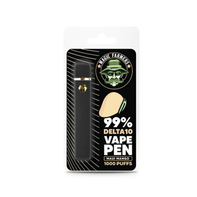 VAPE PEN 2ML 99% DELTA-10 - MAUI MANGO (x25)