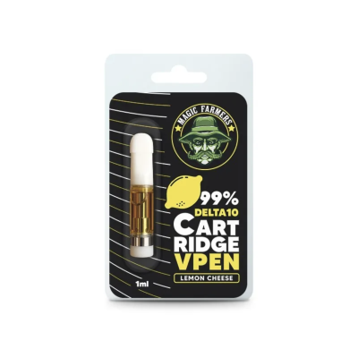 CARTRIDGE 1ML 99% DELTA-10 - LEMON CHEESE (x25)