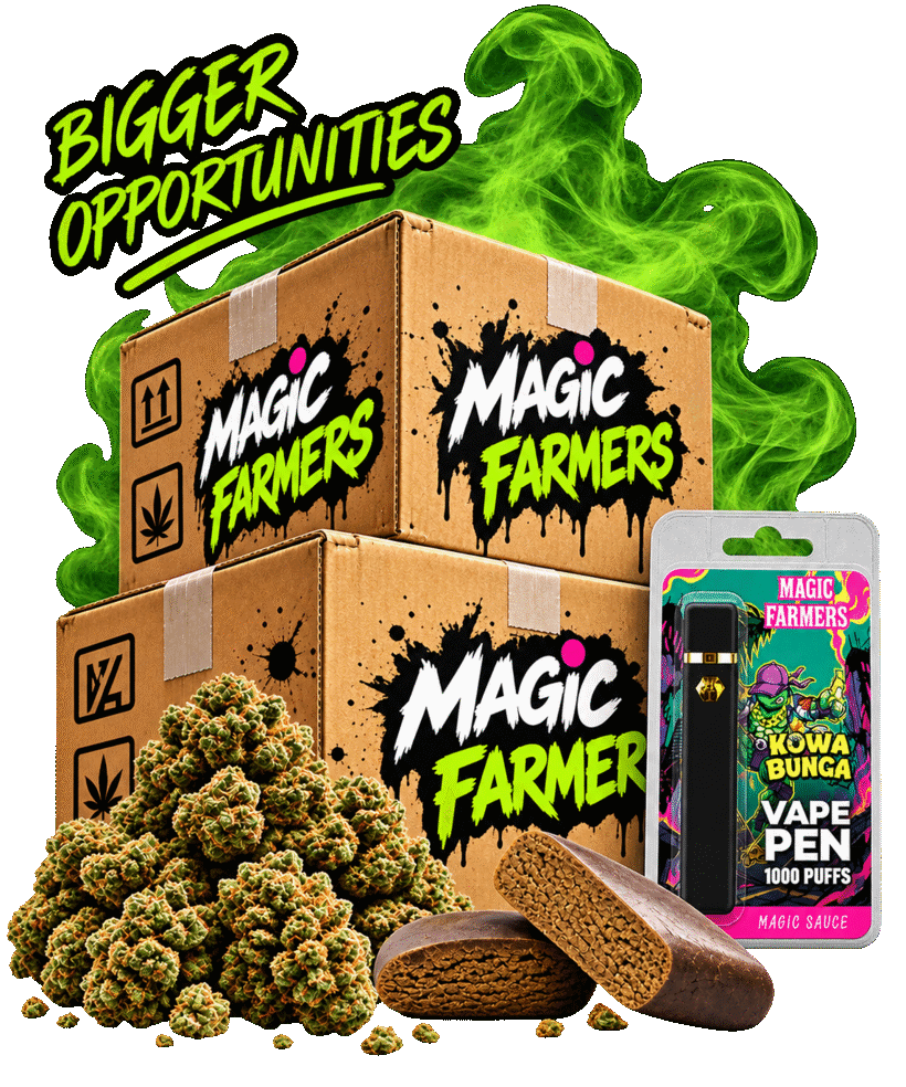 Magic Farmers wholesale cartons